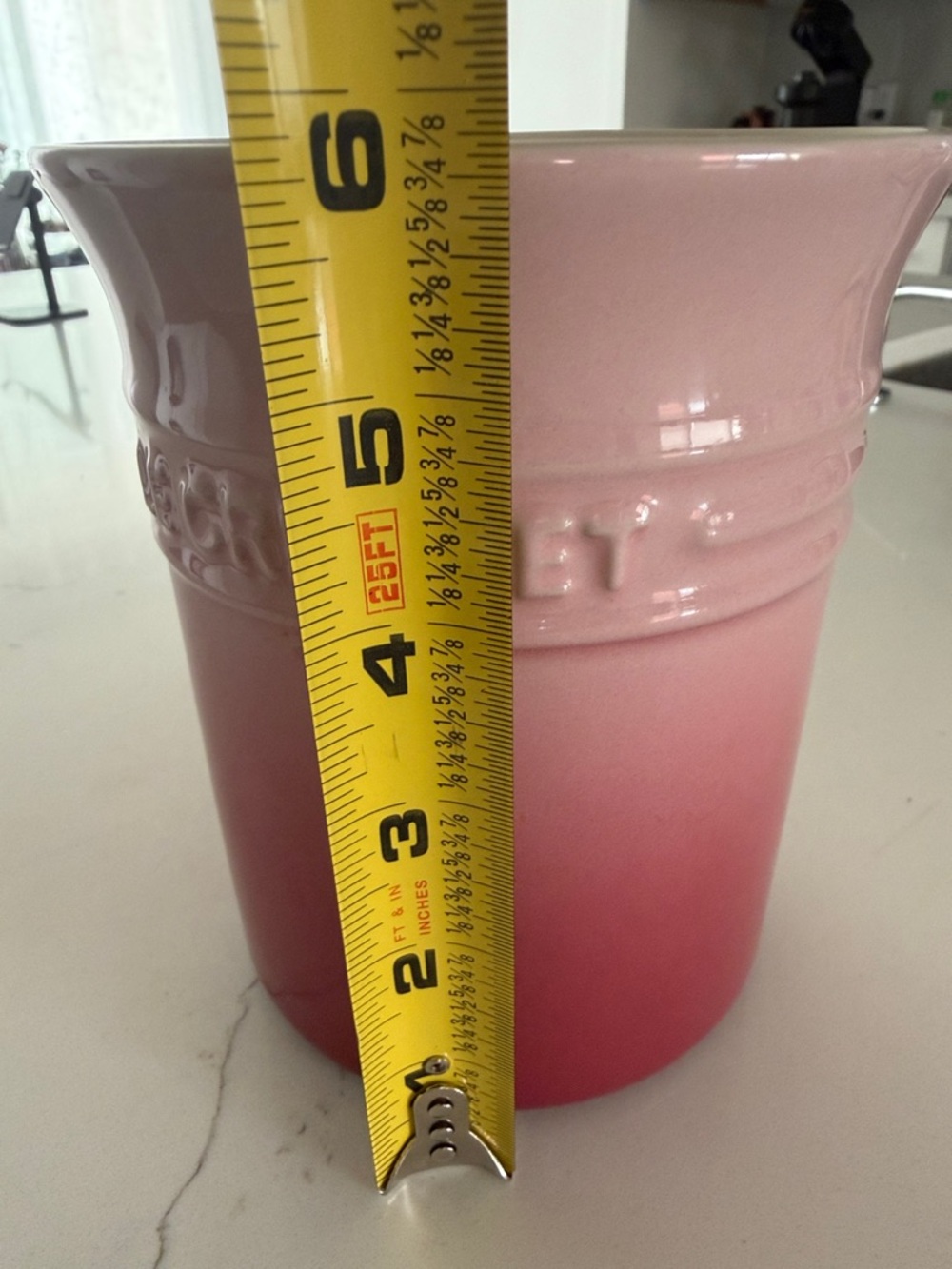 Le Creuset Pink Gradient Utensil Crock - Picture 5 of 5